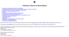 Desktop Screenshot of orthodoxe-kirche.de
