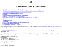 Tablet Screenshot of orthodoxe-kirche.de